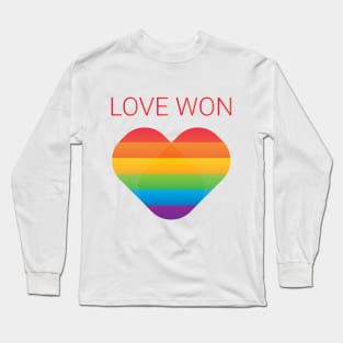 Love Won Long Sleeve T-Shirt